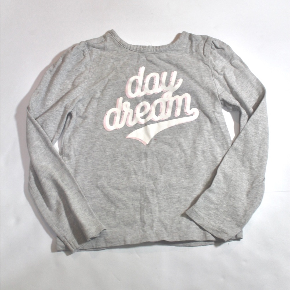 Janie and Jack Gray 'Day Dream' Long Sleeve Tee